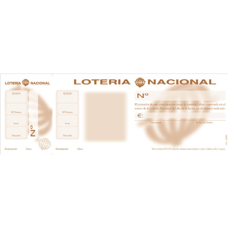Modelo Bombo - Participación con Matriz 4 Por Hoja Modelo Bombo - Participación con Matriz 4 Por Hoja